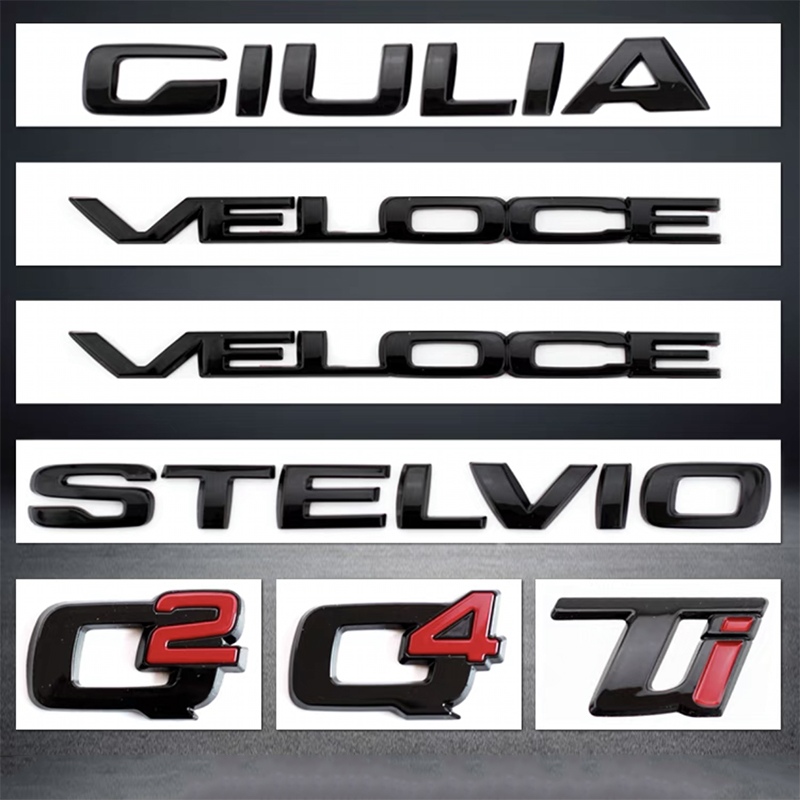 Embroidery Hub - Q2 Q4 Giulia Giulietta Stelvio Veloce