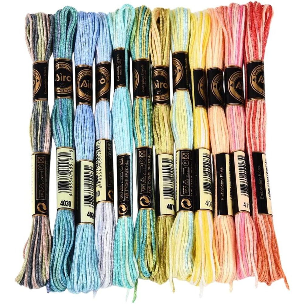 Embroidery Floss - ไหมปักครอสติช 12 แกนม 105 หลา 6