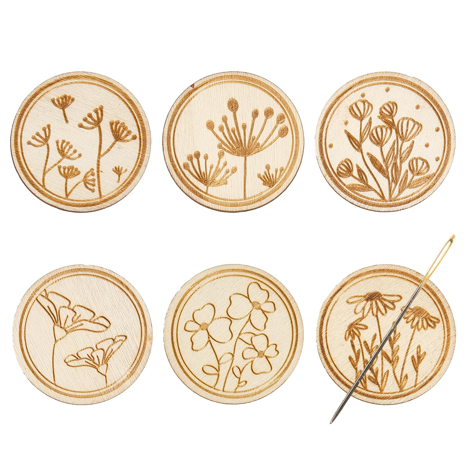 Needle Minder Magnet - 2 ชิ้น/เซ็ตรอบเข็มแม่เหล็ก Minder Retro ทาสีเข็มแม่เหล็ก Nanny