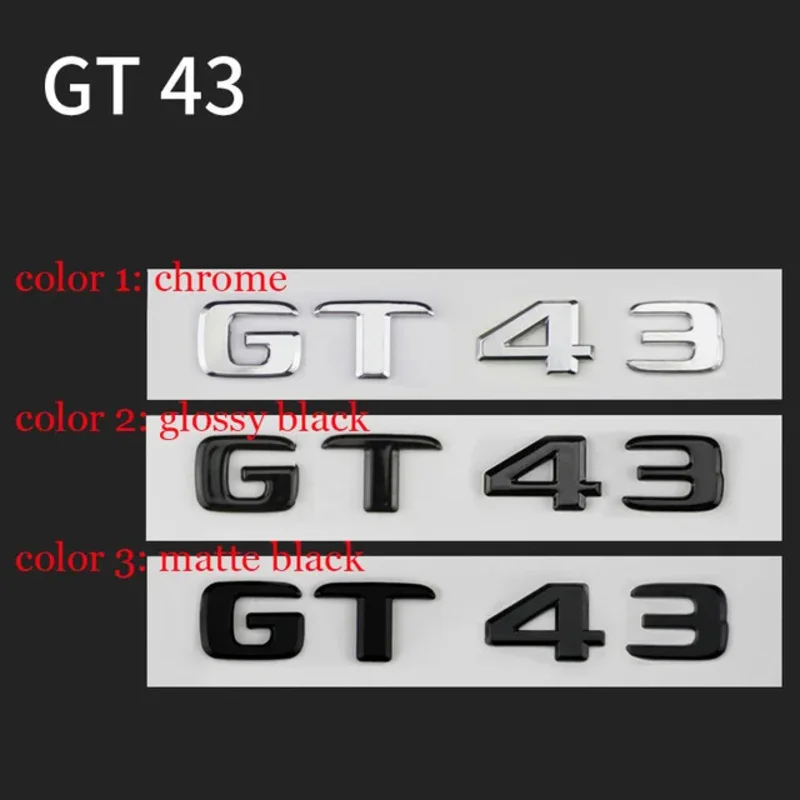 Embroidery Hub - โลโก้สัญลักษณ์ GT 43สำหรับ Mercedes Benz AMG