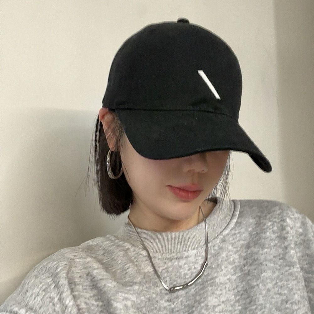 Embroidery Nyc - อุปกรณ์เสริมเครื่องแต่งกาย หมวกเบสบอลปักลาย หมวกเบสบอลปักตัวอักษร NYC หมวกแก๊ปผ้าฝ้าย หมวกกันแดด
