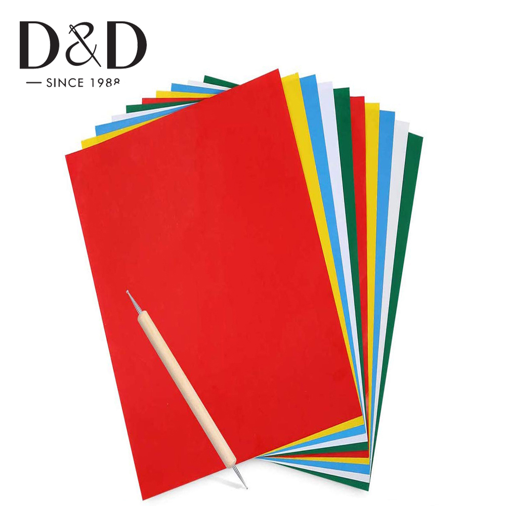 Transfer Paper Carbon - 10Pcs เย็บปักถักร้อย Transfer กระดาษ1Pc ปากกาเหล็กชุดสำหรับ Handmade