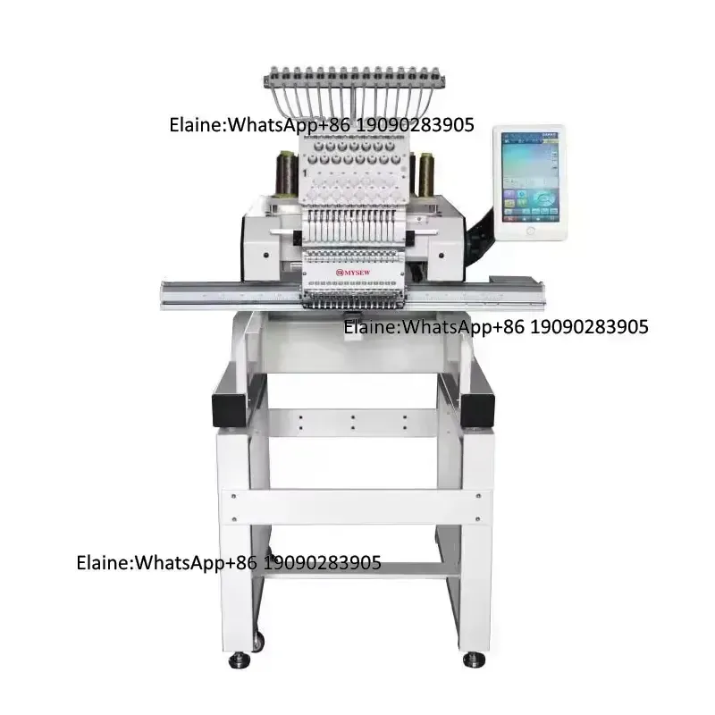 Embroidery Needle - เครื่องปักผ้าอัตโนมัติ MYSEW MBC1201 แบบหัวเดียว 15 เข็ม