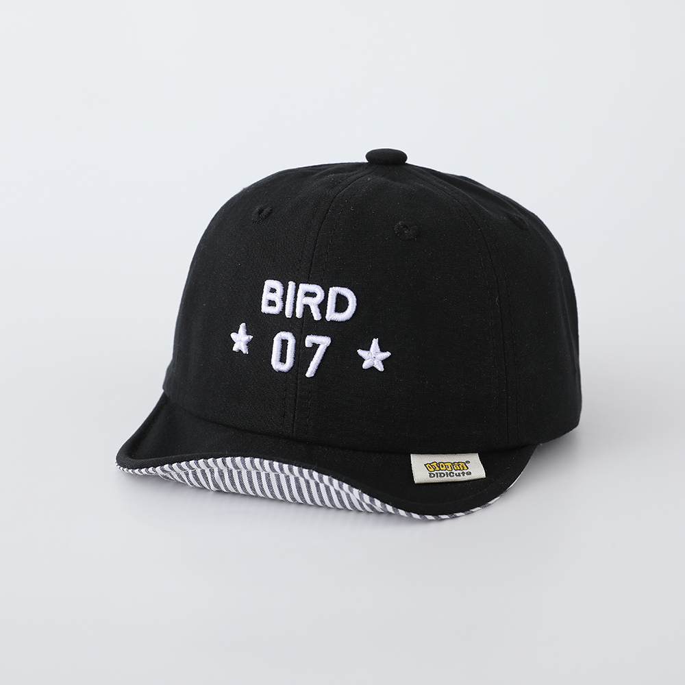 Embroidery Cap - หมวกเบสบอลปักลายดิจิตอล 07 สตาร์ ซอฟท์ บริม สำหรับเด็ก