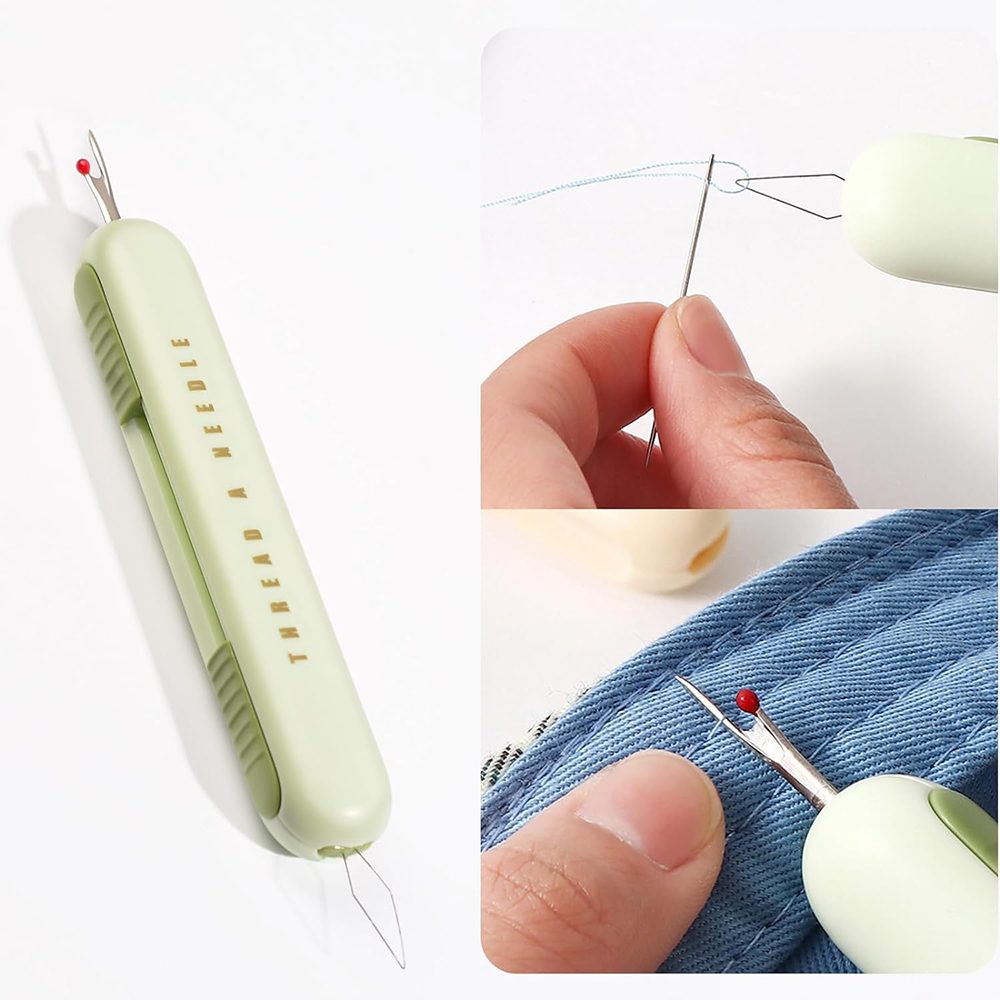 Embroidery Removal - อุปกรณ์เย็บตะเข็บแบบ2อิน1สำหรับเย็บมือ kerajinan kristik อุปกรณ์เย็บผ้า