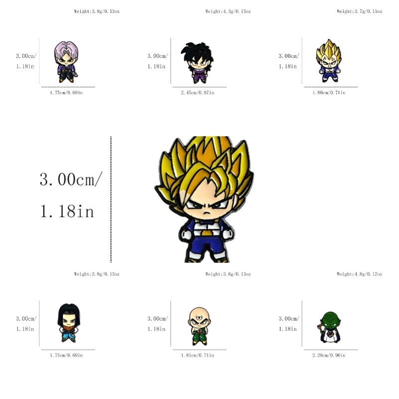 ชุดเข็มกลัดการ์ตูนน่ารัก 7 ชิ้ - Embroidery Garment บทวิจารณ์และราคา