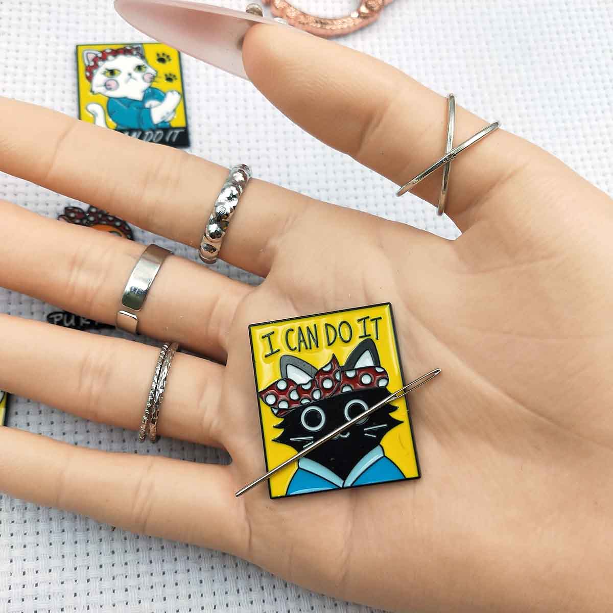 แม่เหล็กเก็บเข็มปักครอสติช ลาย - Needle Minder Magnet บทวิจารณ์และราคา
