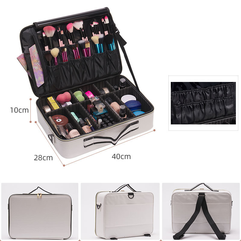 กระเป๋าเครื่องสำอางลายจระเข้ให - Embroidery Artist บทวิจารณ์และราคา