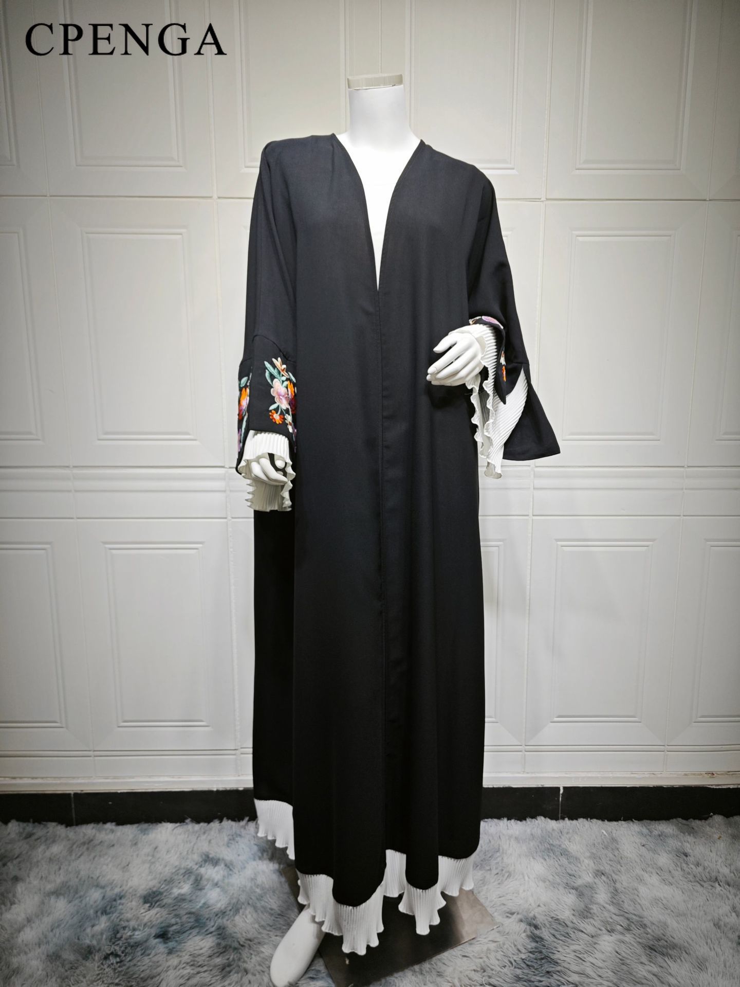ชุดอาบายะหรูหราสำหรับผู้หญิง ส - Embroidery Kaftan บทวิจารณ์และราคา