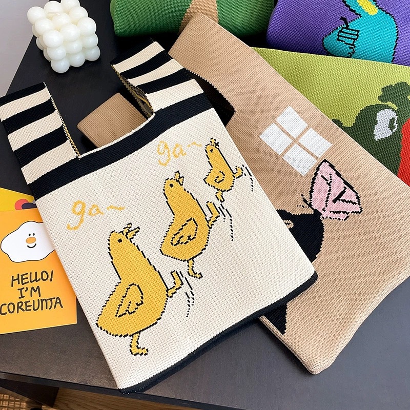 สตรี Knot กระเป๋าแบบพกพา Mini  - Embroidery Underlay บทวิจารณ์และราคา