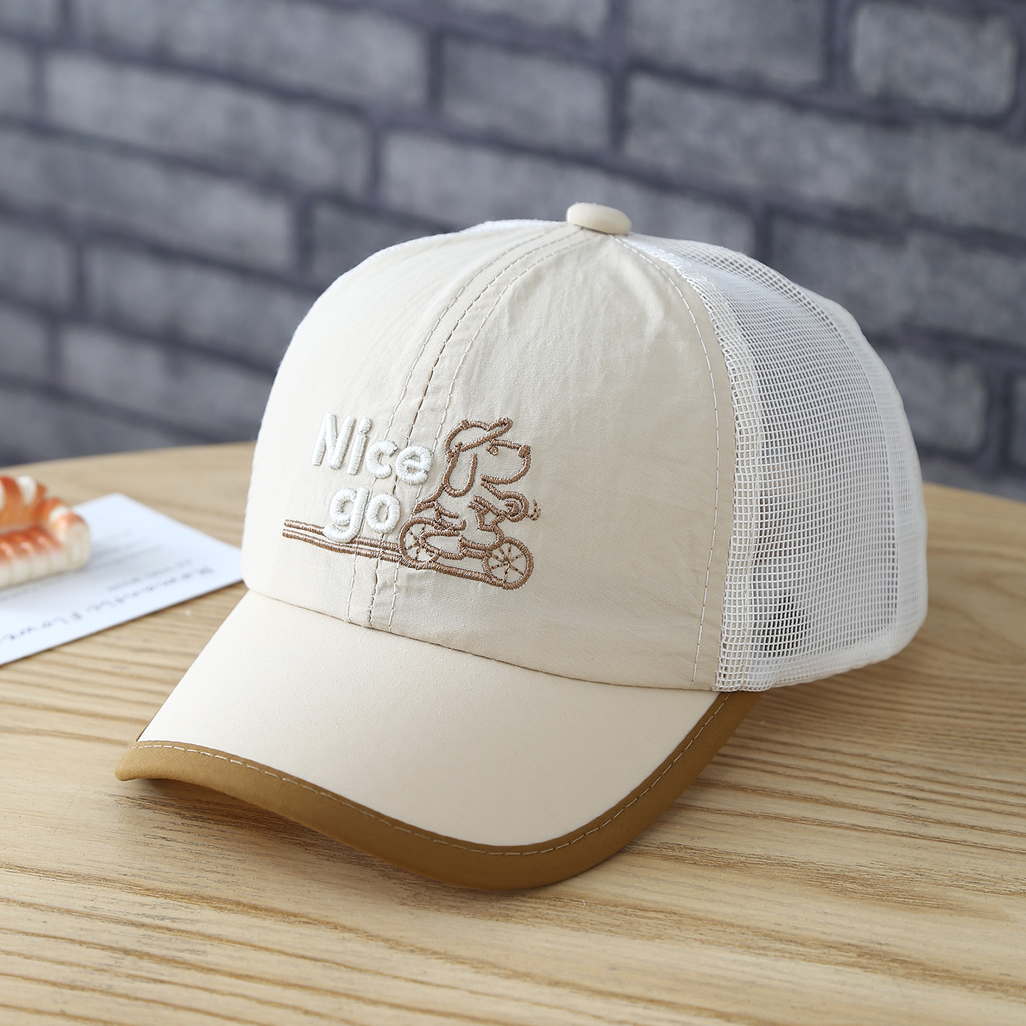 หมวกเบสบอลตาข่ายแห้งเร็วสำหรับ - Embroidery Cap บทวิจารณ์และราคา