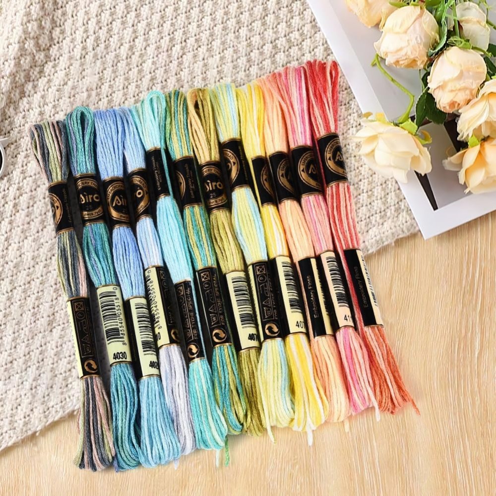 ไหมปักครอสติช 12 แกนม 105 หลา  - Embroidery Floss บทวิจารณ์และราคา