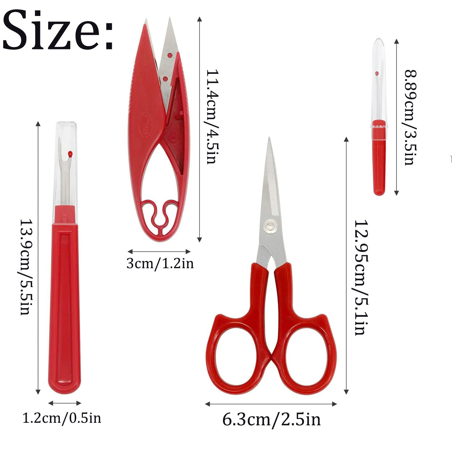 1/2/6Pcs เย็บ Seam Ripper Kit  - Embroidery Removal บทวิจารณ์และราคา