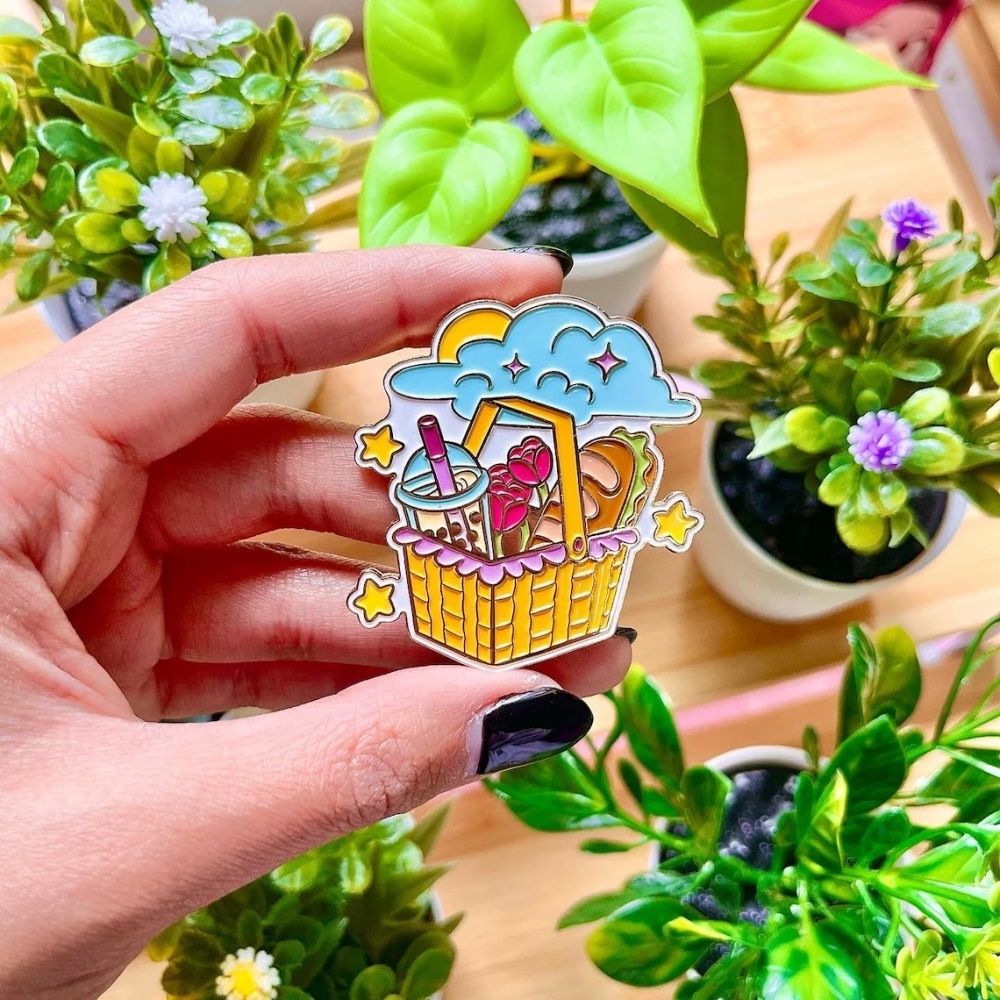 เข็มกลัดรูปโลโก้บริษัทแบบกำหนด - Embroidery Illustration บทวิจารณ์และราคา
