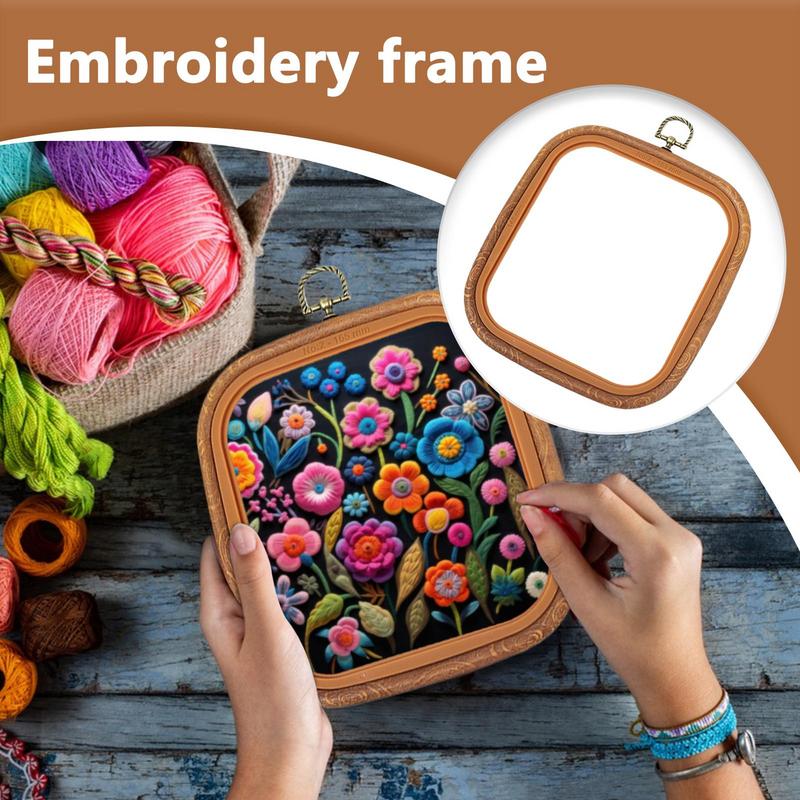 เย็บปักถักร้อยHoopกรอบขนาดใหญ่ - Embroidery Hoop บทวิจารณ์และราคา
