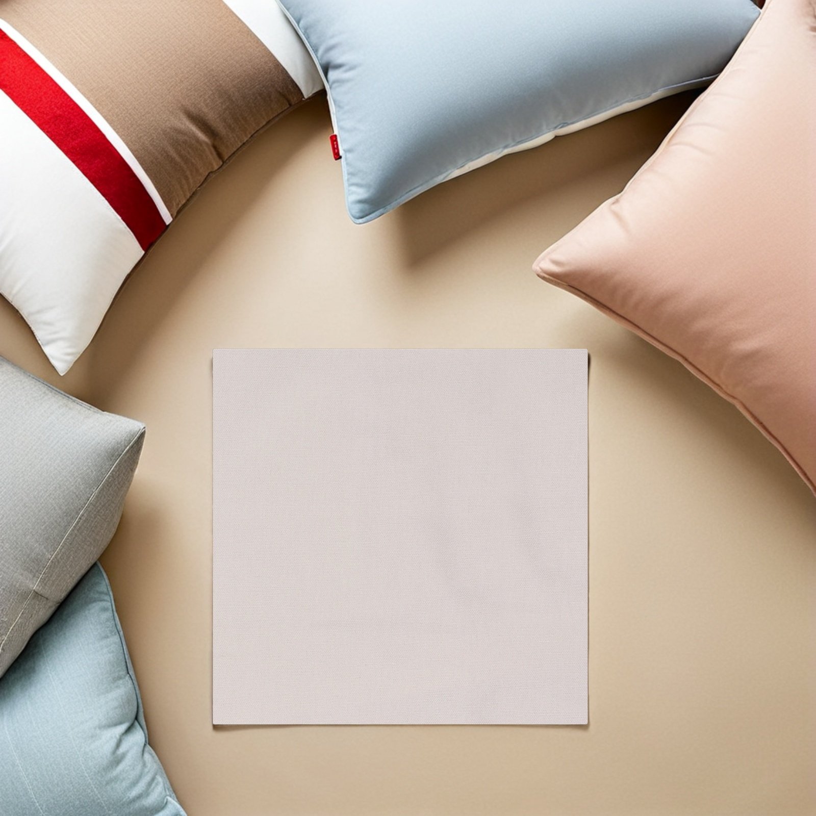 ผ้าปักลาย 5 ชิ้น ผ้าฝ้ายผสมลิน - Embroidery Cloth บทวิจารณ์และราคา