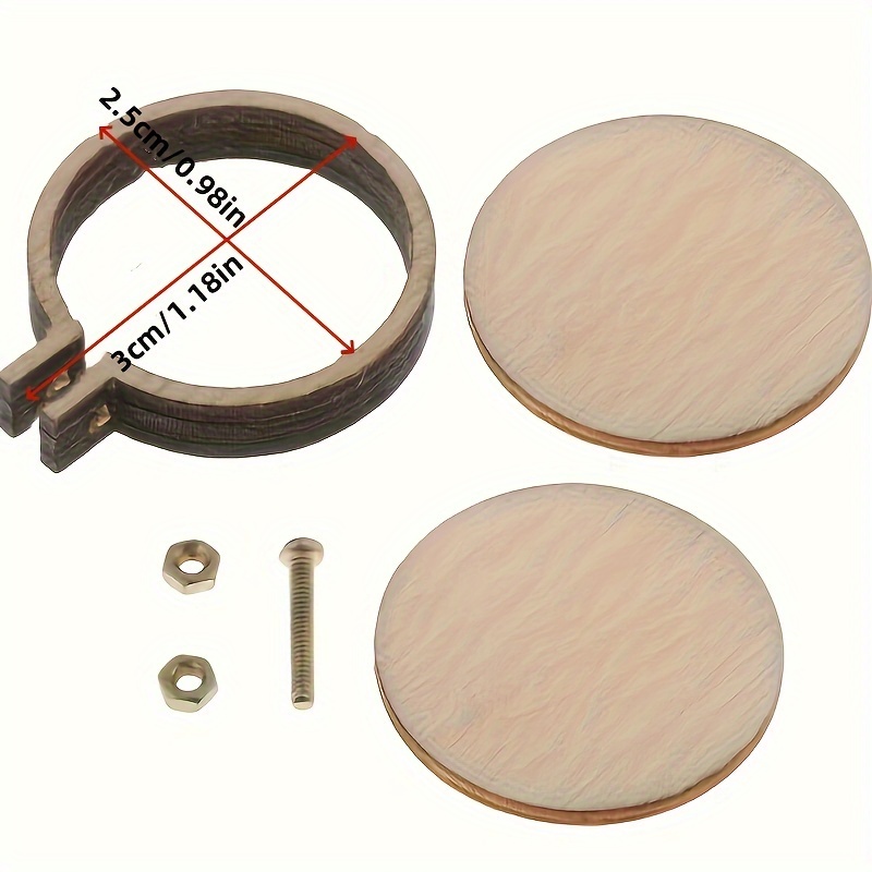 ห่วงปักผ้าไม้ขนาดเล็ก 10 ชิ้น  - Embroidery Hoop บทวิจารณ์และราคา