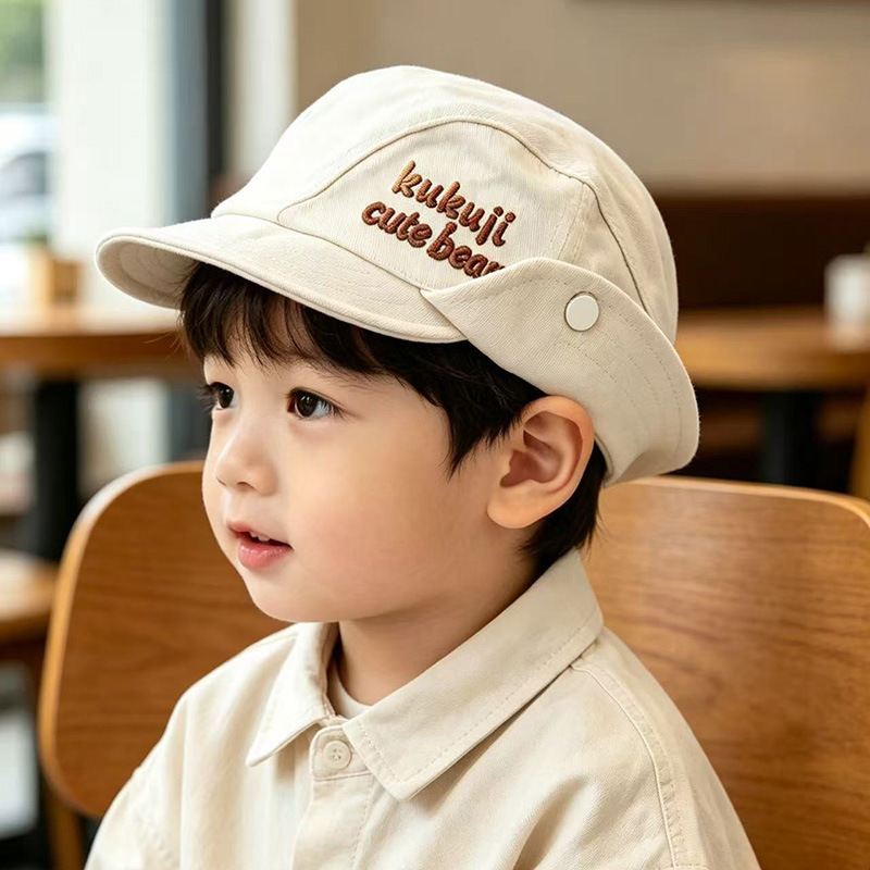หมวกปิดหูเด็กน่ารักประดับพู่สำ - Embroidery Cap บทวิจารณ์และราคา