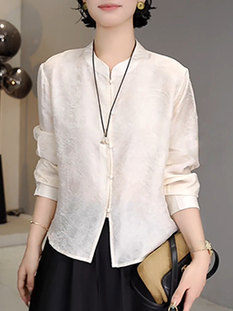 เสื้อผู้หญิงสไตล์จีนหรูหรา ปัก - Embroidery Cardigan บทวิจารณ์และราคา
