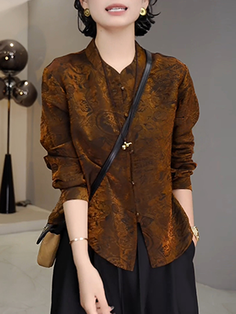 เสื้อผู้หญิงสไตล์จีนหรูหรา ปัก - Embroidery Cardigan บทวิจารณ์และราคา