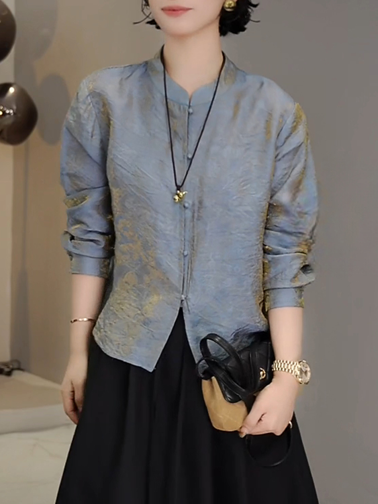 เสื้อผู้หญิงสไตล์จีนหรูหรา ปัก - Embroidery Cardigan บทวิจารณ์และราคา