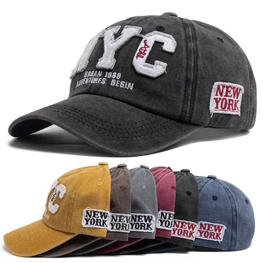 หมวกเบสบอลปักลาย NEW YORK NYC  - Embroidery Nyc บทวิจารณ์และราคา