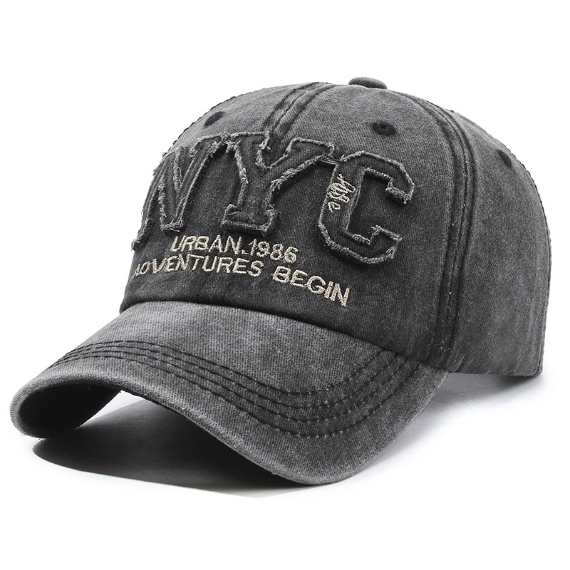 หมวกเบสบอลสีดําผู้หญิงแบบปรับไ - Embroidery Nyc บทวิจารณ์และราคา