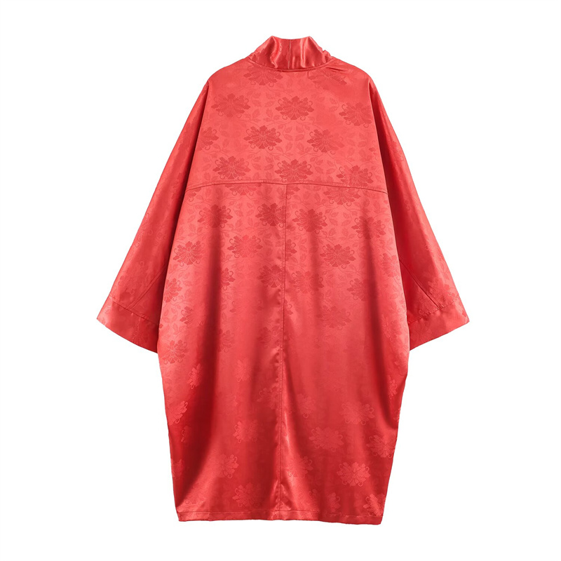 เสื้อคลุมกิโมโนผ้าซาตินลายดอกไ - Embroidery Origin บทวิจารณ์และราคา