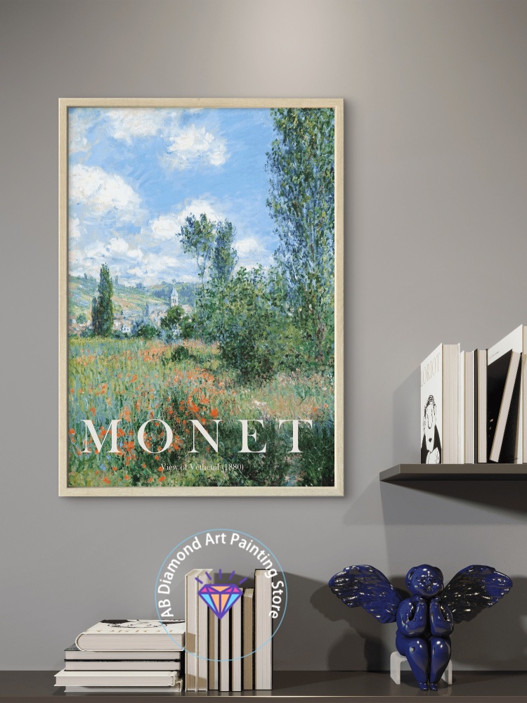 AB เพชรจิตรกรรมชุด Claude Mone - Embroidery Artist บทวิจารณ์และราคา