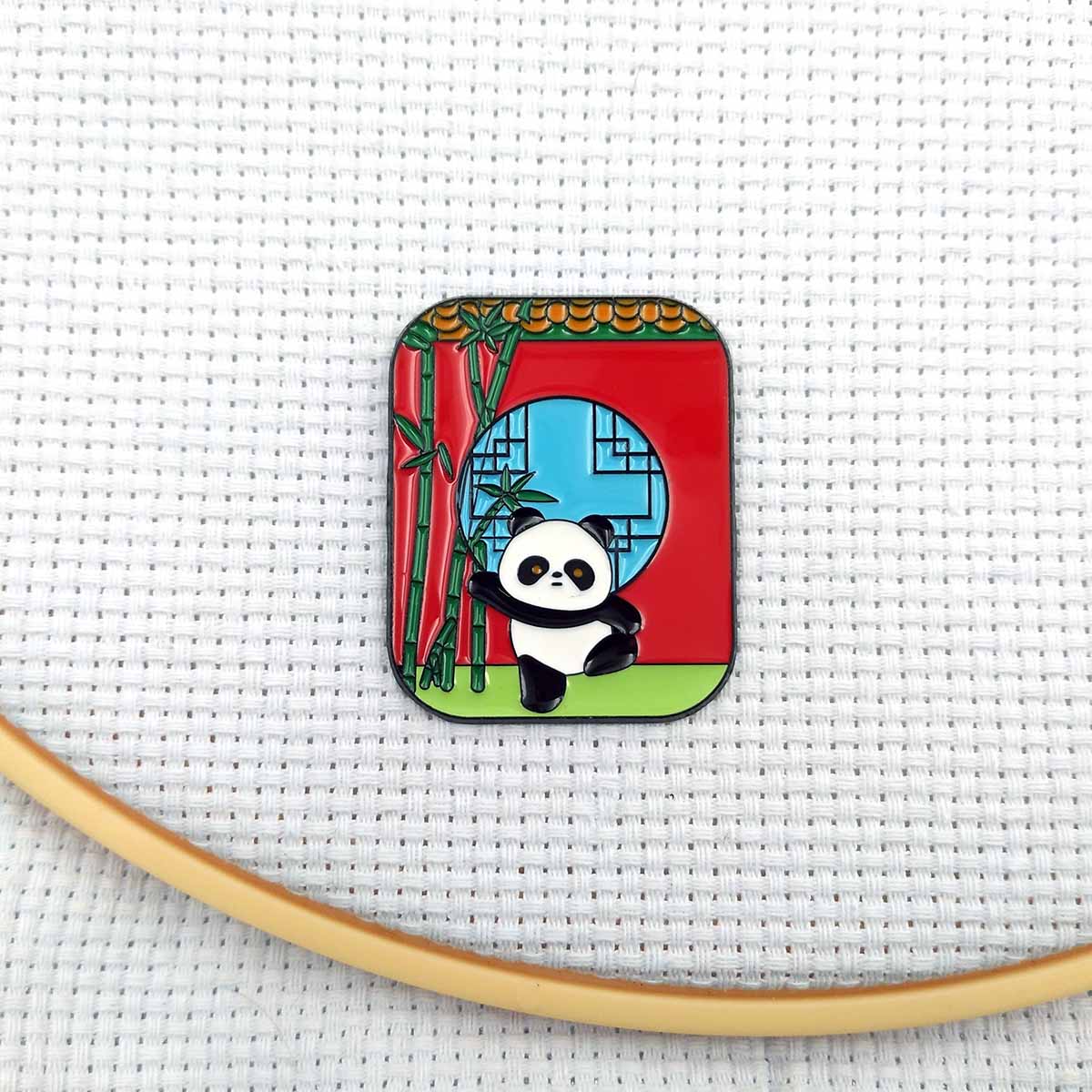 น่ารักแพนด้าแม่เหล็กเข็ม Minde - Needle Minder Magnet บทวิจารณ์และราคา