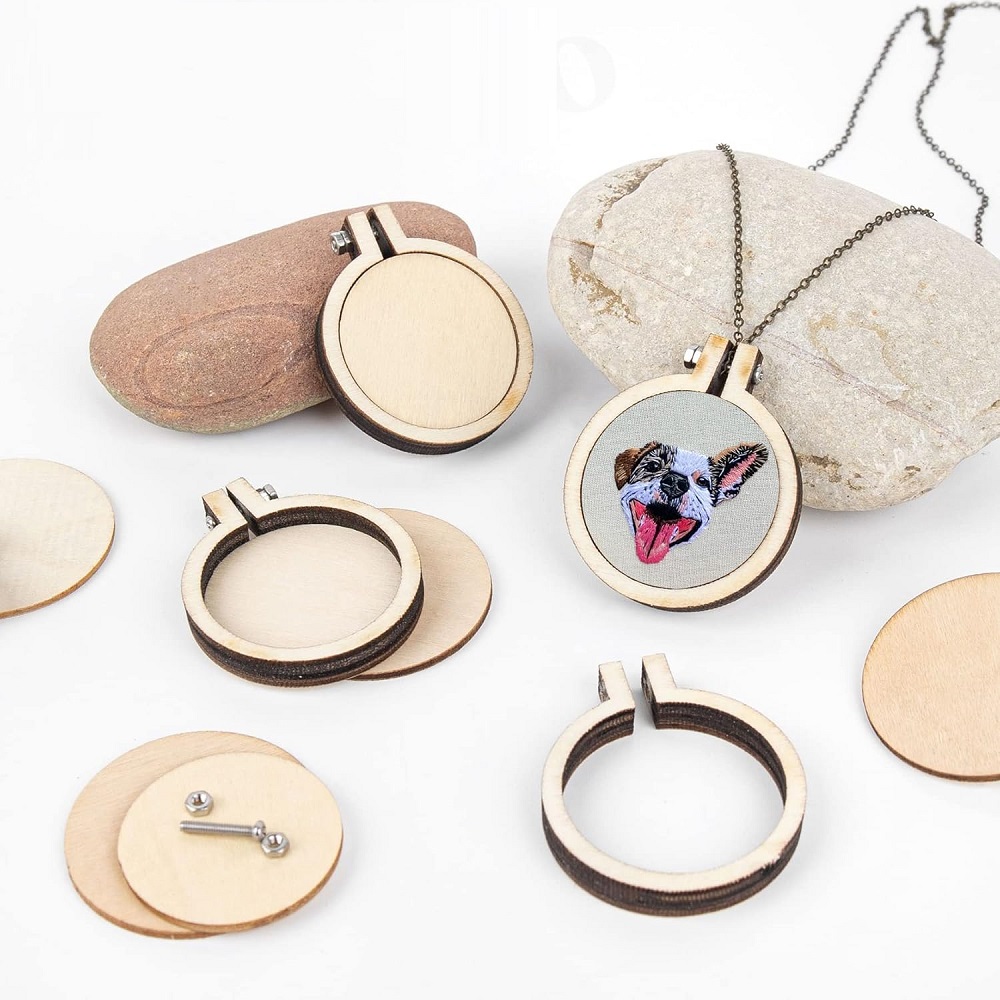 10ชิ้นห่วงเล็กสำหรับปักลายแหวน - Embroidery Hoop บทวิจารณ์และราคา