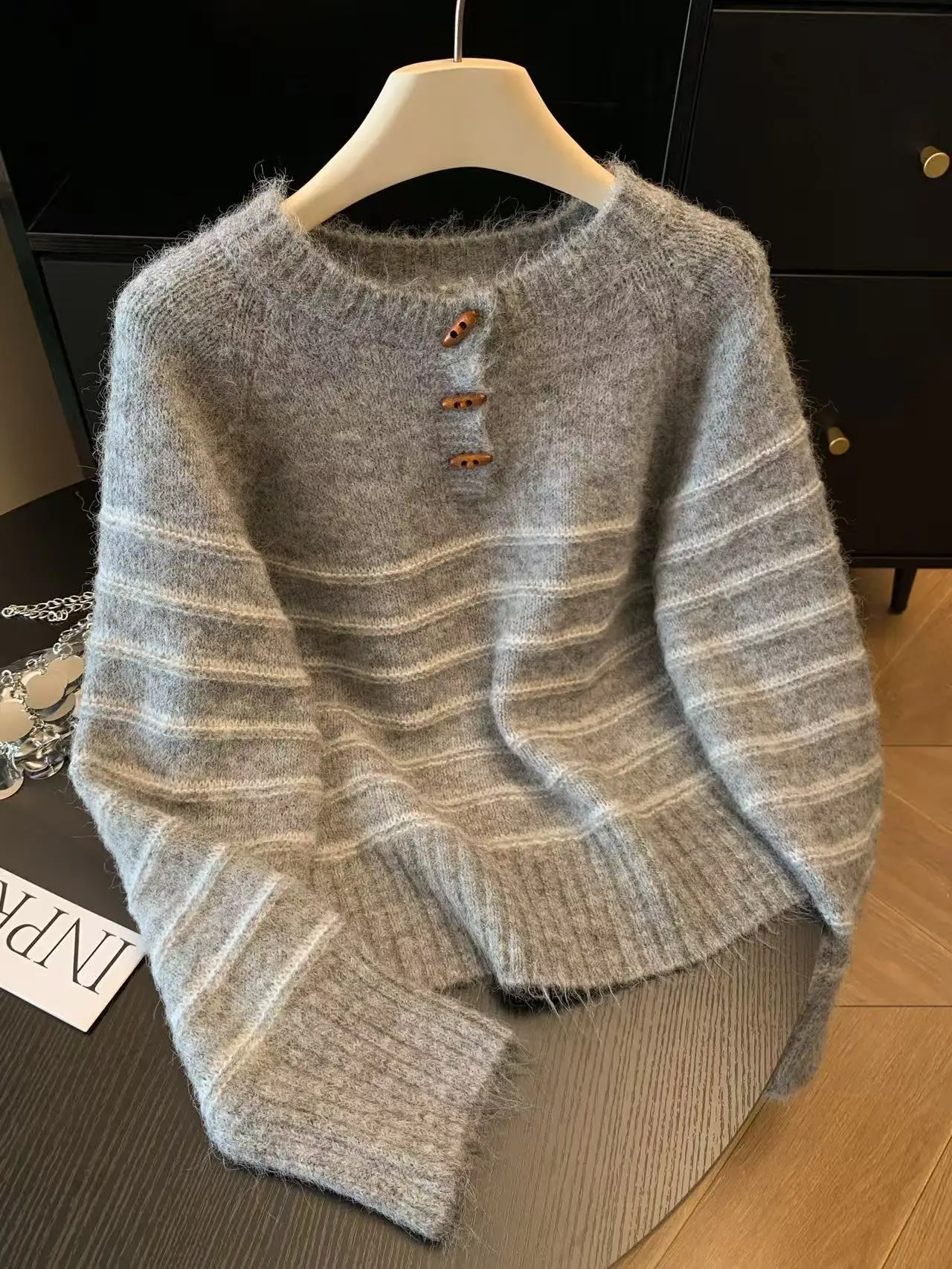 เสื้อสเวตเตอร์ไหมพรมแคชเมียร์ล - Embroidery Origin บทวิจารณ์และราคา