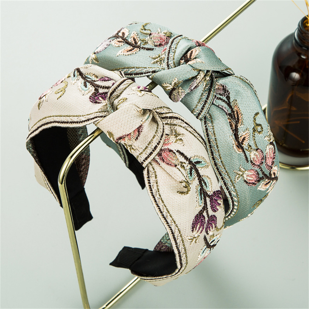 ที่คาดผมแบบปักลายดอกไม้สำหรับผ - Embroidery Hoop บทวิจารณ์และราคา