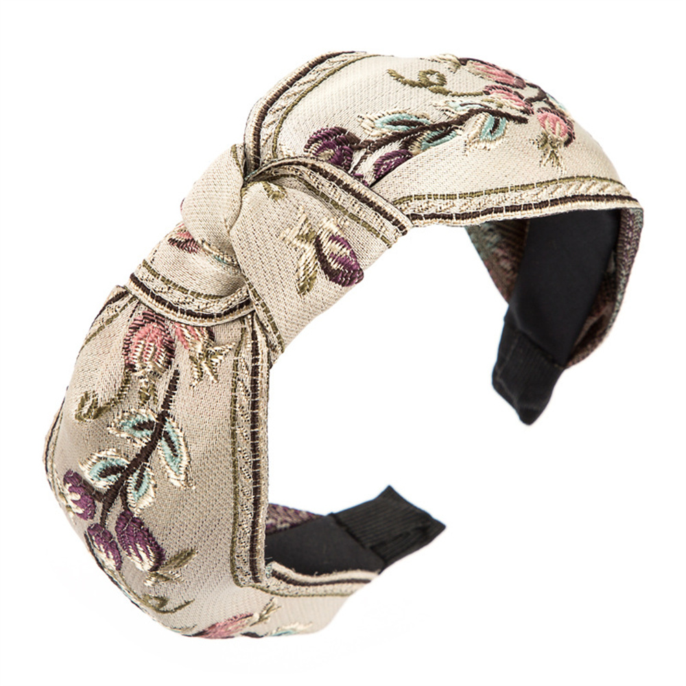 ที่คาดผมแบบปักลายดอกไม้สำหรับผ - Embroidery Hoop บทวิจารณ์และราคา