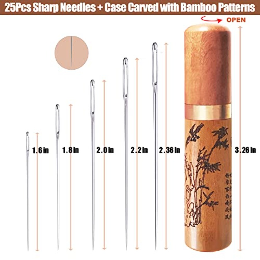 เข็มเย็บผ้าขนาดใหญ่, เข็มปักผ้ - Embroidery Needle บทวิจารณ์และราคา