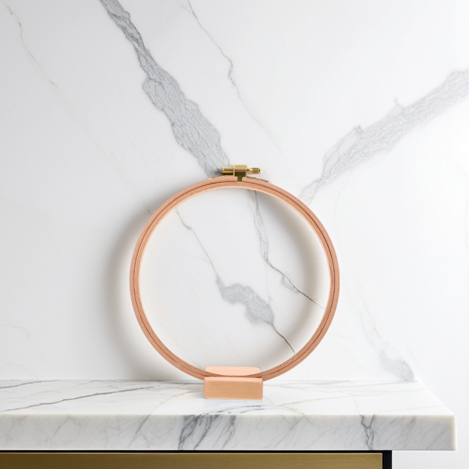 ชุดขาตั้งสะดึงปักผ้าไม้แบบปรับ - Embroidery Hoop บทวิจารณ์และราคา