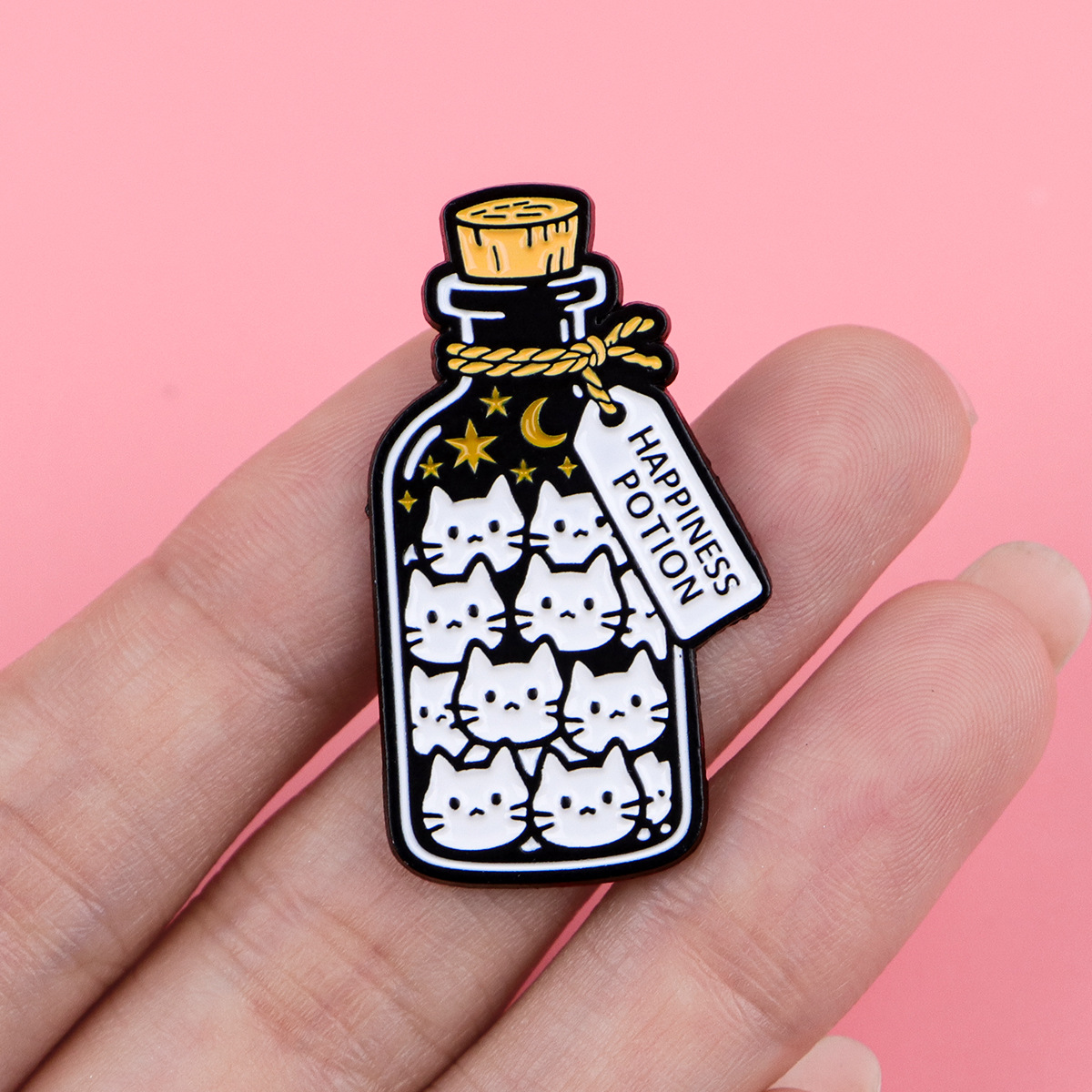 เข็มกลัดรูปแมวขวดน้ำ ขายส่งราค - Embroidery Garment บทวิจารณ์และราคา