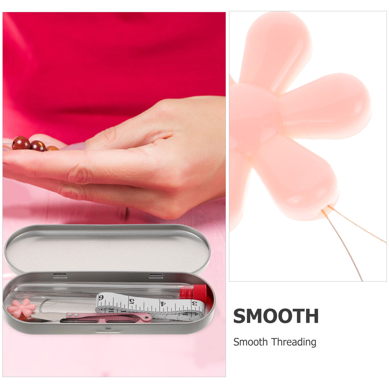 ชุดเข็มร้อยลูกปัด 1 ชุด พร้อมส - Embroidery Beads บทวิจารณ์และราคา