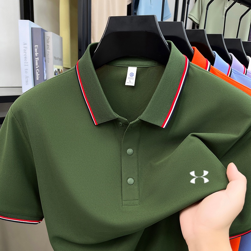 เสื้อโปโลผู้ชายแบรนด์ดัง ปักลา - Embroidery Icon บทวิจารณ์และราคา