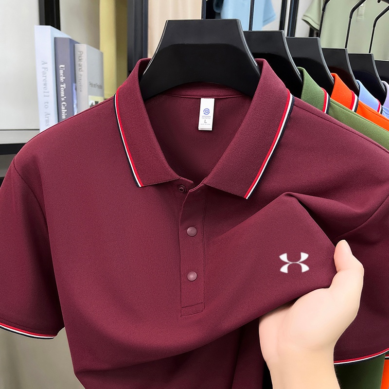 เสื้อโปโลผู้ชายแบรนด์ดัง ปักลา - Embroidery Icon บทวิจารณ์และราคา
