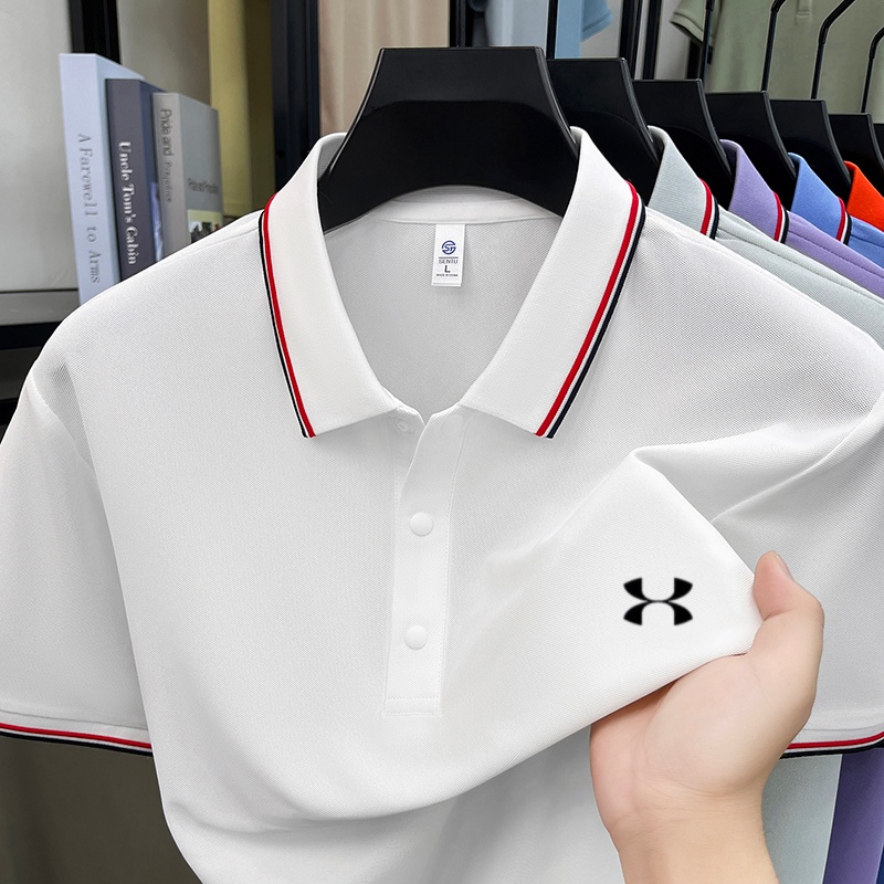 เสื้อโปโลผู้ชายแบรนด์ดัง ปักลา - Embroidery Icon บทวิจารณ์และราคา