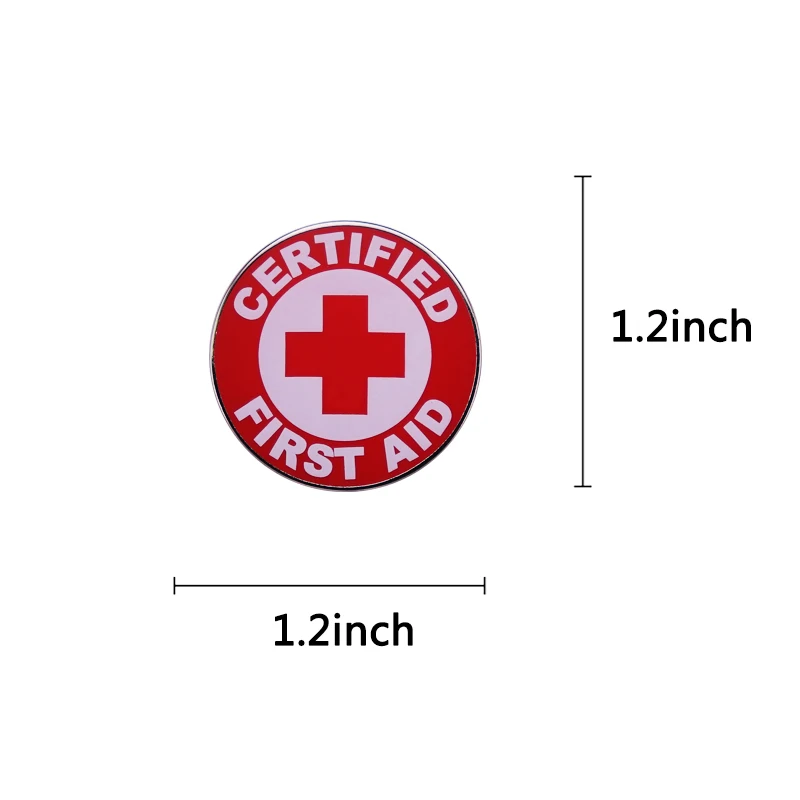 เข็มเคลือบเครื่องมือฉุกเฉินสีแ - Embroidery Icon บทวิจารณ์และราคา