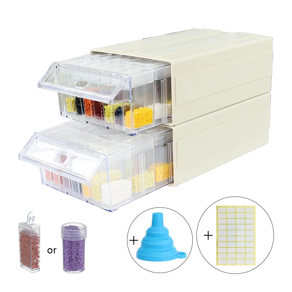 อุปกรณ์เสริมสำหรับงานเพชรปัก ก - Embroidery Beads บทวิจารณ์และราคา
