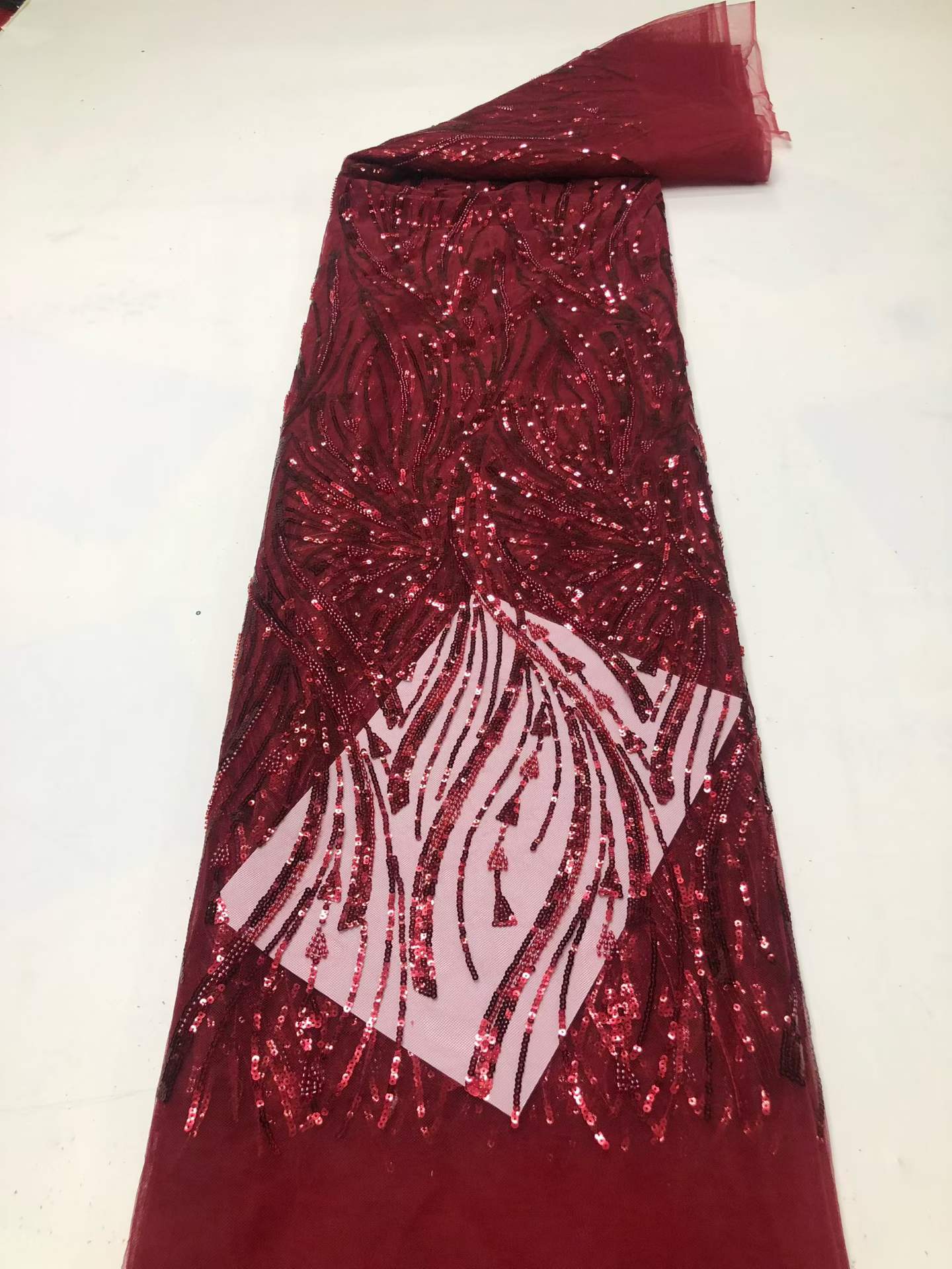 ผ้าลูกไม้ปักลายฉลุแบบแอฟริกันส - Embroidery Beads บทวิจารณ์และราคา