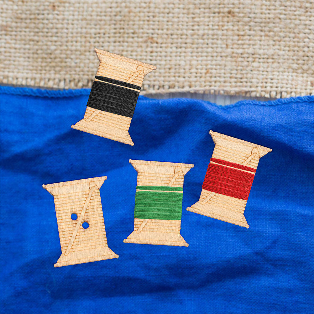 กระดาษม้วนด้ายปักผ้าทำจากไม้ 1 - Embroidery Floss บทวิจารณ์และราคา