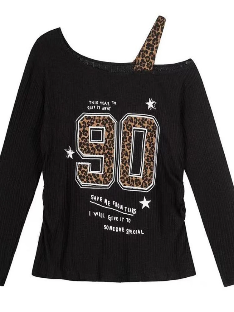 เสื้อยืดลายเสือดาวสไตล์ Y2K แบ - Embroidery Origin บทวิจารณ์และราคา