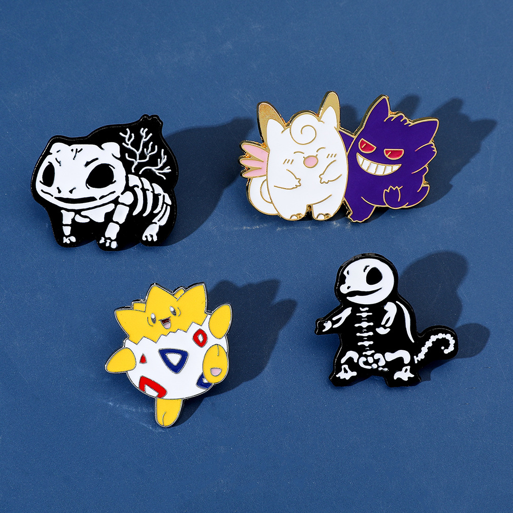 เข็มกลัดโปเกมอน อนิเมะญี่ปุ่น  - Embroidery Illustration บทวิจารณ์และราคา