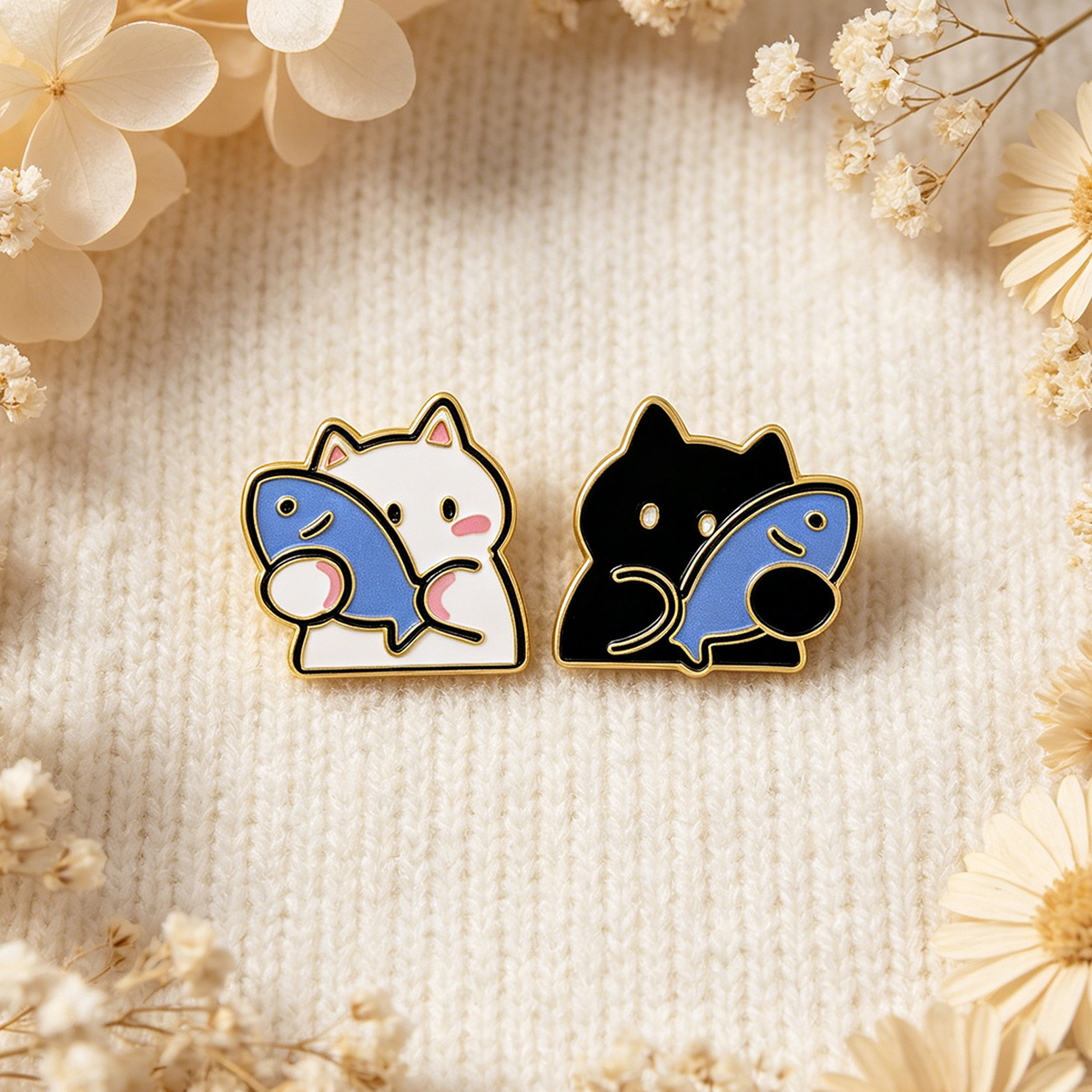 เข็มกลัดเคลือบลายการ์ตูนรูปสุน - Embroidery Illustration บทวิจารณ์และราคา