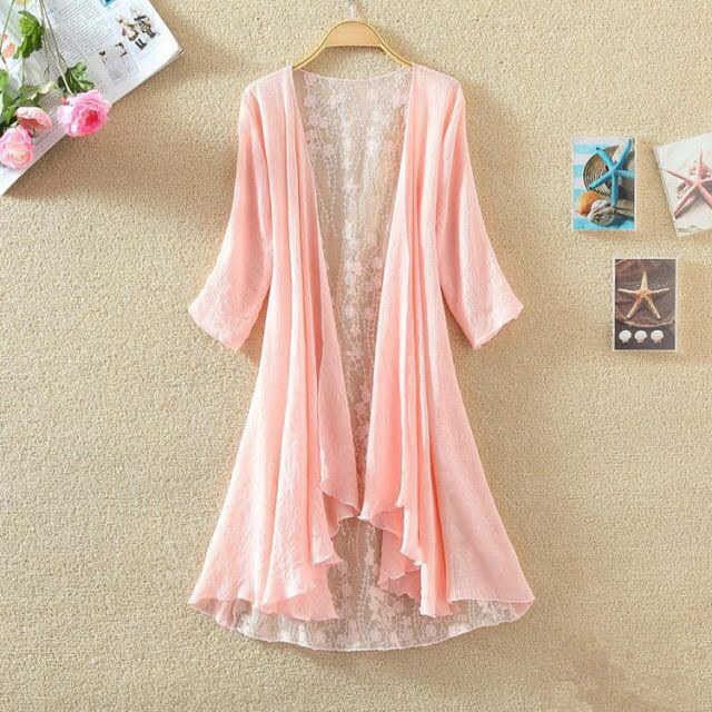 โบโฮ ฮอลิเดย์ บีช ซัมเมอร์คาร์ - Embroidery Cardigan บทวิจารณ์และราคา