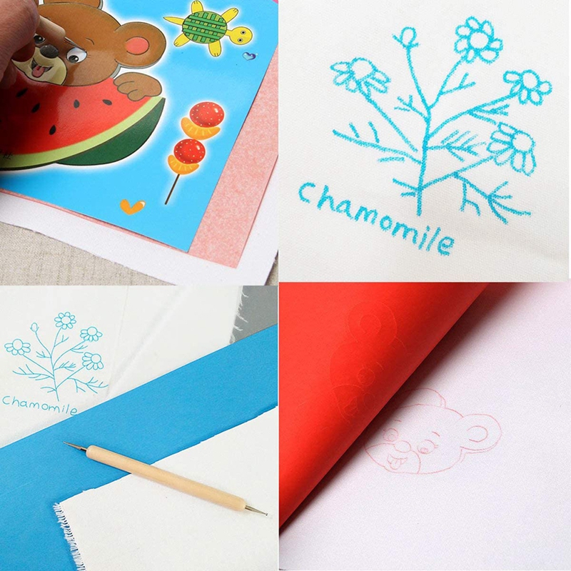 10 ชิ้นเย็บปักถักร้อยโอนกระดาษ - Transfer Paper Carbon บทวิจารณ์และราคา
